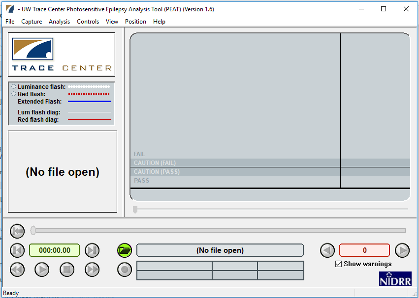 University of Maryland College of Information Studies Photosensitive Epilepsy Analysis Tool.